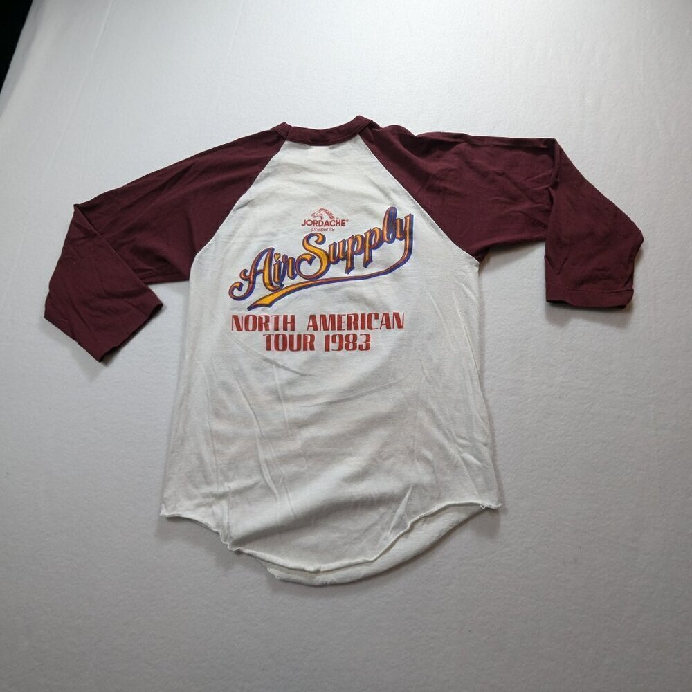 Vintage Air Supply North American Tour 1983 Winterland Jersey Rare Size Medium - Picture 2 of 7